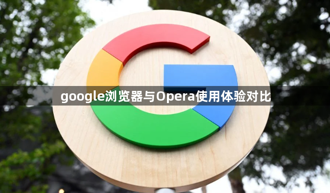 google浏览器与Opera使用体验对比1