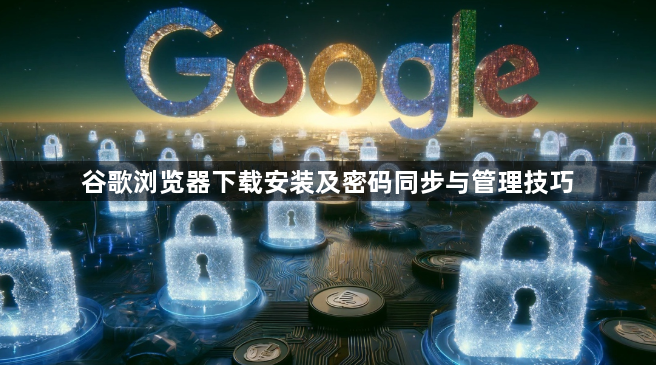 谷歌浏览器下载安装及密码同步与管理技巧1