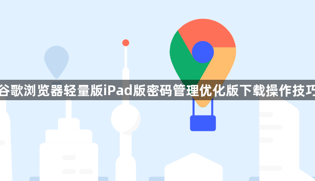 谷歌浏览器轻量版iPad版密码管理优化版下载操作技巧1