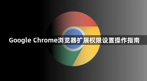 Google Chrome浏览器扩展权限设置操作指南1