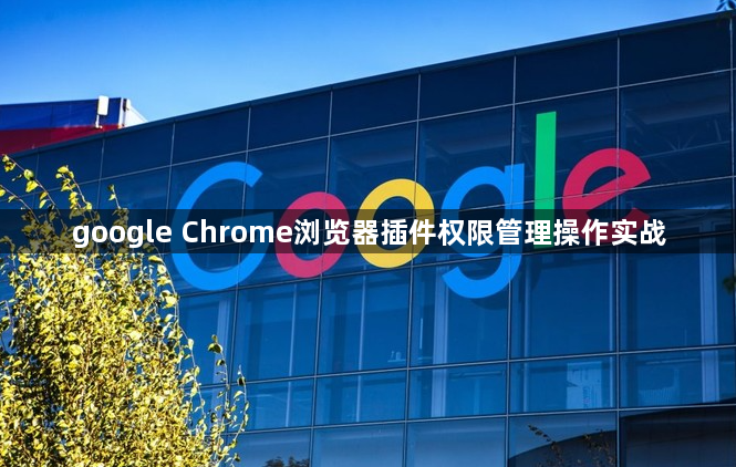 google Chrome浏览器插件权限管理操作实战1