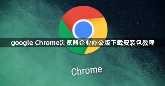 google Chrome浏览器企业办公版下载安装包教程1