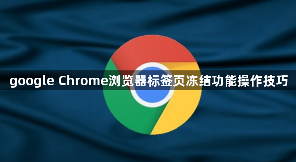 google Chrome浏览器标签页冻结功能操作技巧1