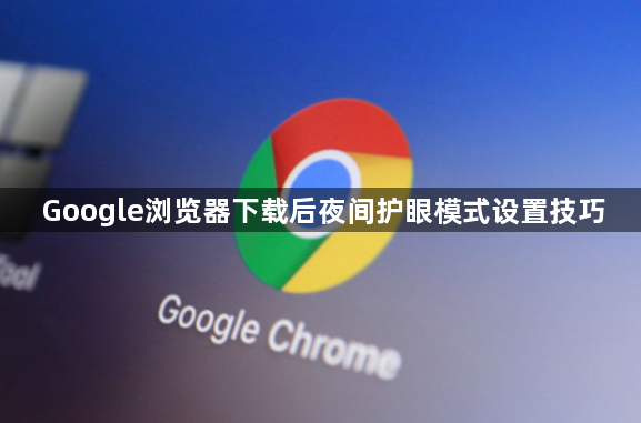 Google浏览器下载后夜间护眼模式设置技巧1