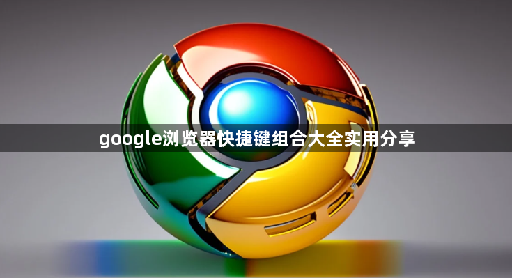 google浏览器快捷键组合大全实用分享1
