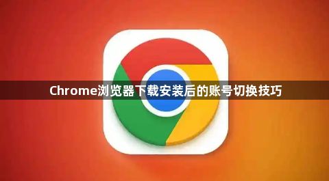 Chrome浏览器下载安装后的账号切换技巧1