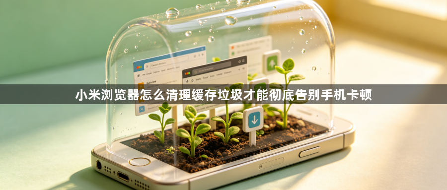 小米浏览器怎么清理缓存垃圾才能彻底告别手机卡顿1