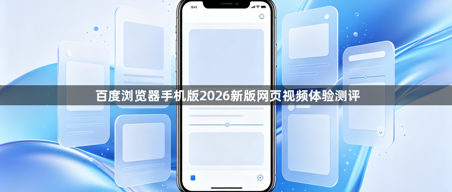 百度浏览器手机版2026新版网页视频体验测评1