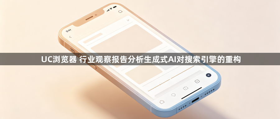 UC浏览器 行业观察报告分析生成式AI对搜索引擎的重构1