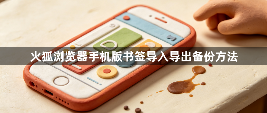 火狐浏览器手机版书签导入导出备份方法1