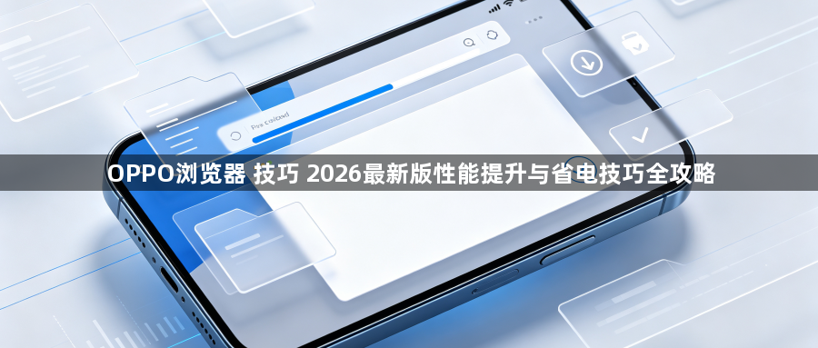 OPPO浏览器 技巧 2026最新版性能提升与省电技巧全攻略1