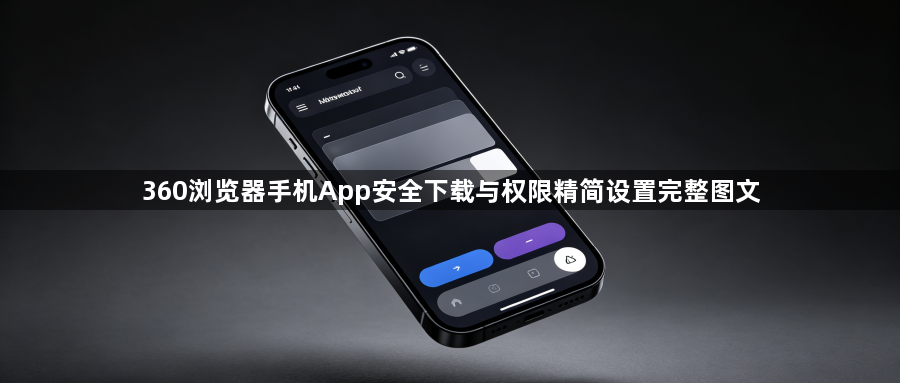 360浏览器手机App安全下载与权限精简设置完整图文1