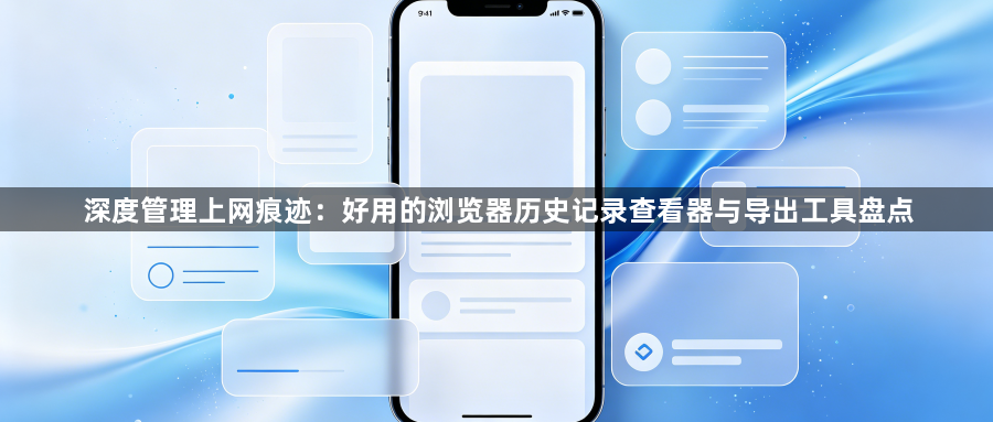 深度管理上网痕迹:好用的浏览器历史记录查看器与导出工具盘点1