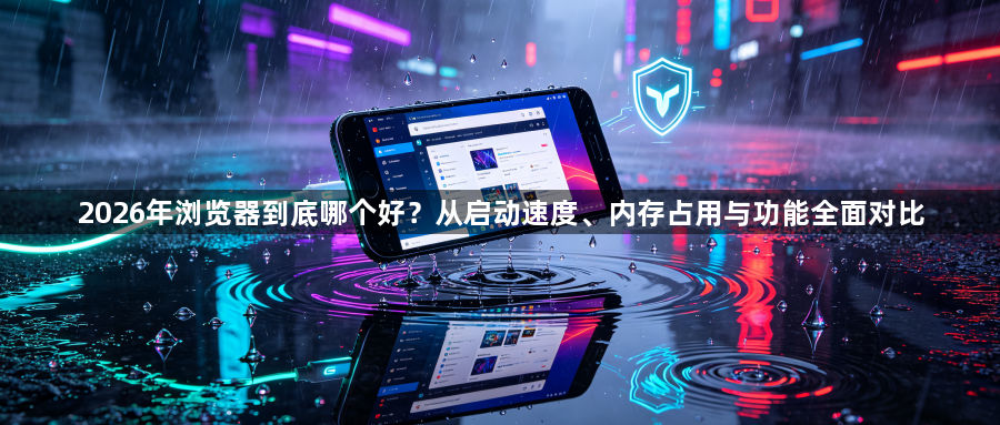 2026年浏览器到底哪个好？从启动速度、内存占用与功能全面对比1