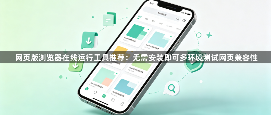 网页版浏览器在线运行工具推荐:无需安装即可多环境测试网页兼容性1