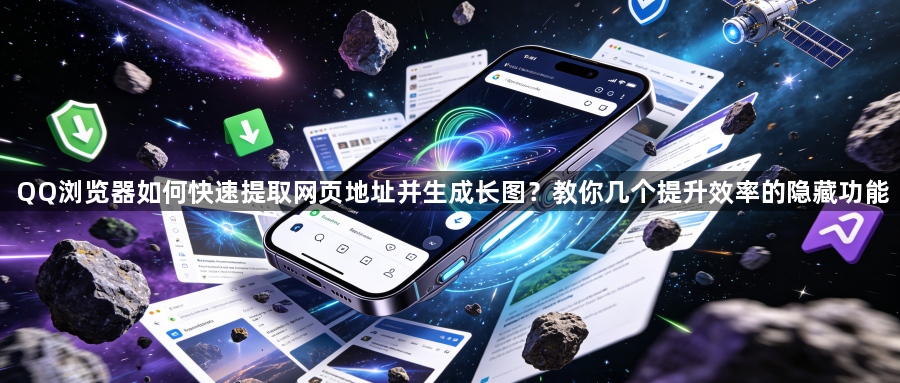 QQ浏览器如何快速提取网页地址并生成长图?教你几个提升效率的隐藏功能1