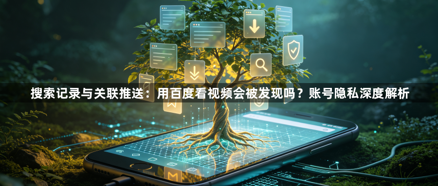 搜索记录与关联推送：用百度看视频会被发现吗？账号隐私深度解析1