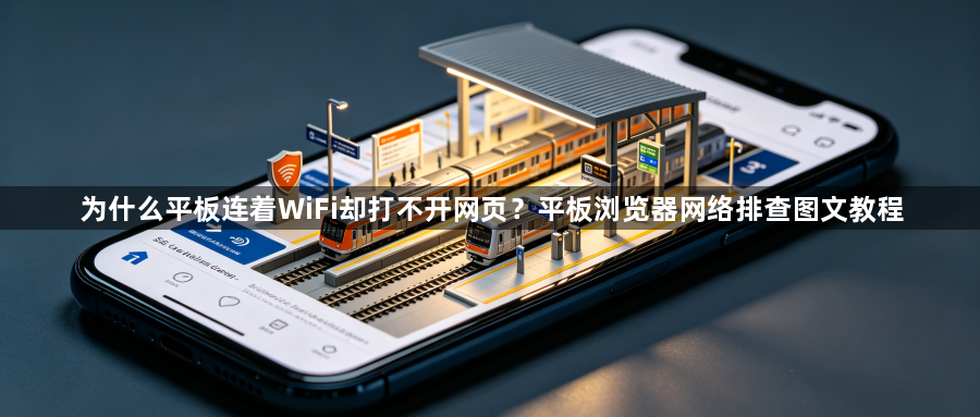 为什么平板连着WiFi却打不开网页？平板浏览器网络排查图文教程1