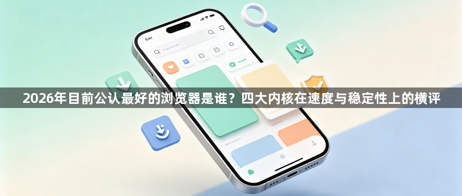 2026年目前公认最好的浏览器是谁？四大内核在速度与稳定性上的横评1