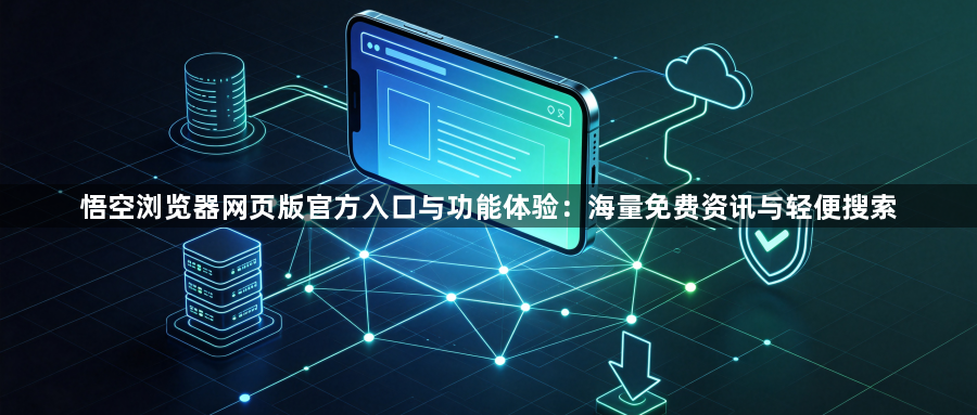 悟空浏览器网页版官方入口与功能体验：海量免费资讯与轻便搜索1