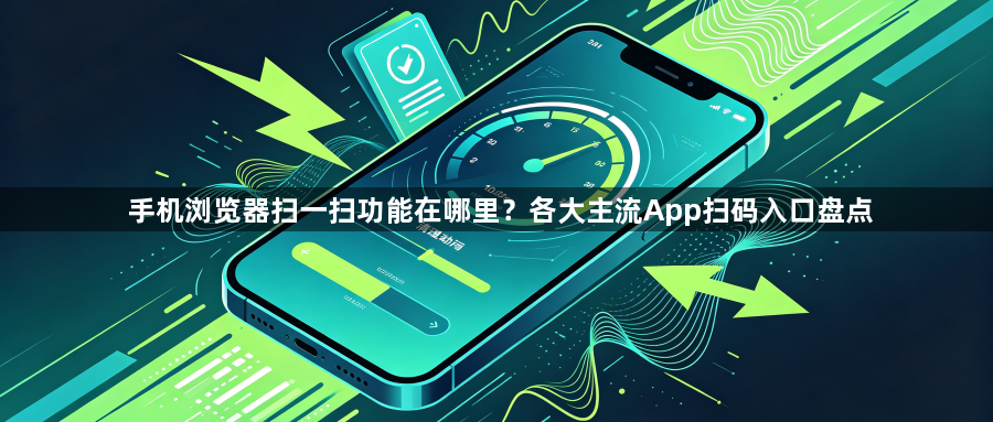 手机浏览器扫一扫功能在哪里？各大主流App扫码入口盘点1