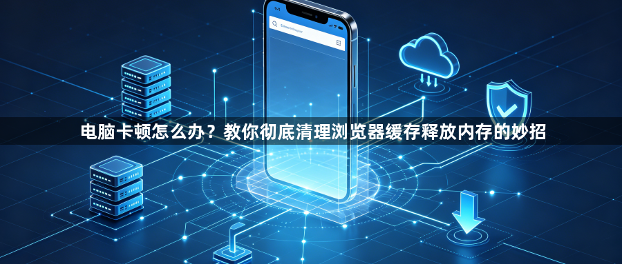 电脑卡顿怎么办？教你彻底清理浏览器缓存释放内存的妙招1
